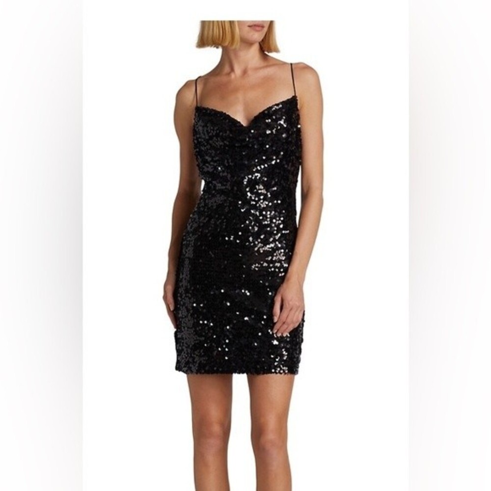 WAYF Sequined Mini Dress M NWT